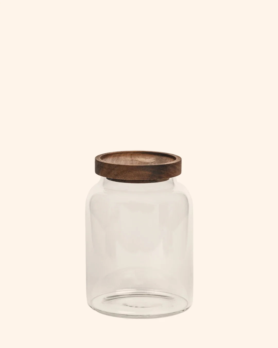 Glasburk med trälock 1.3 L